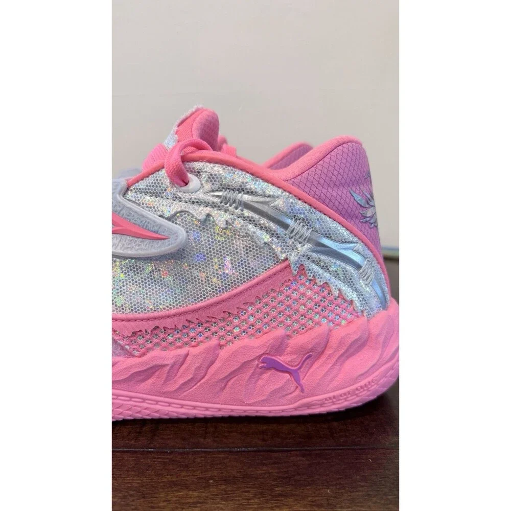 Puma MB.05 LaMelo Ball World Tour Pink Men's Size 9.5 Sneakers 312129-01